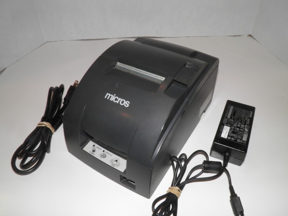 MICROS EPSON TM-U220B M188B  Kitchen / Bar POS Receipt Printer Serial