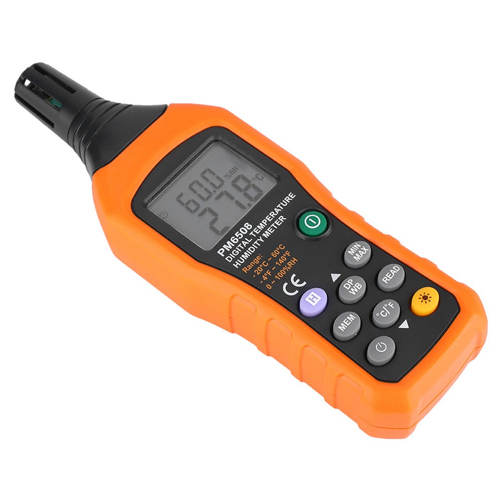 Pm6508 Professional Digital Display High Accuracy Temperature and Humidity Meter