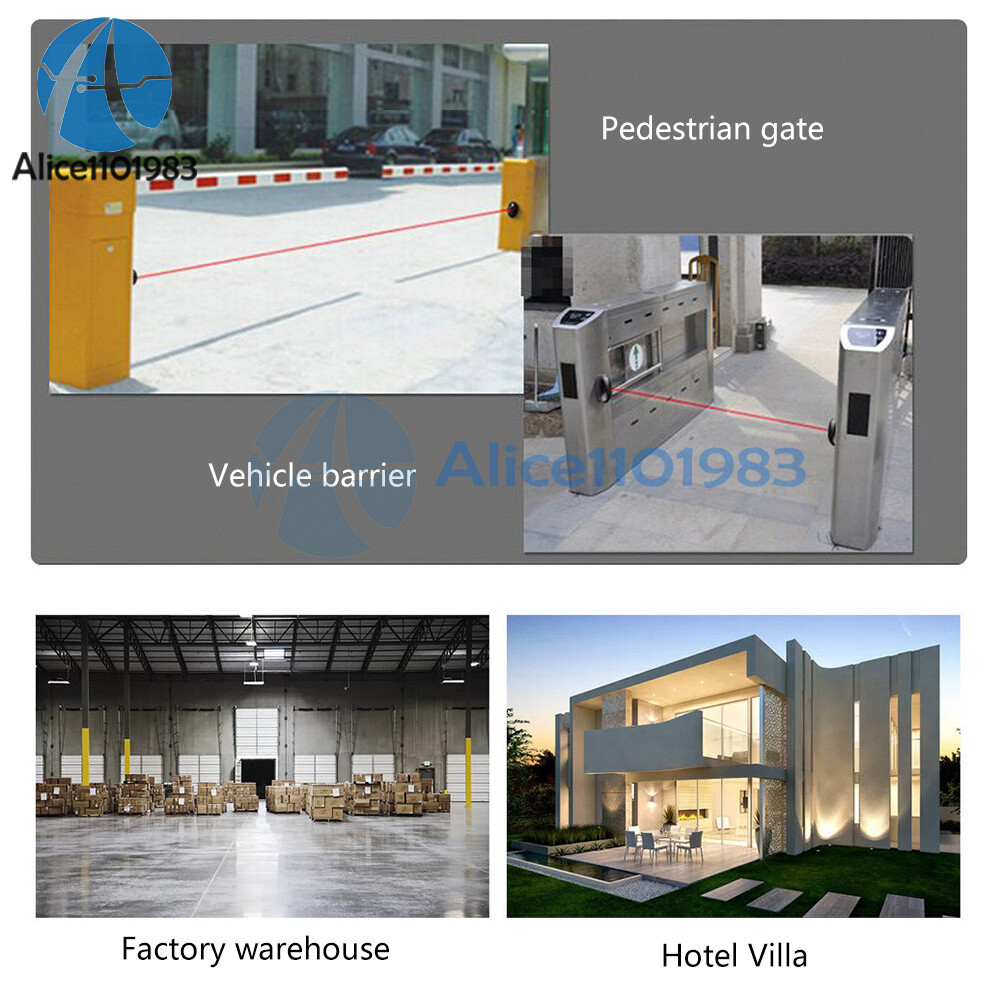 DC12-24V Infrared Detector Sensor Anti-theft Automatic Alarm Module Gate Safe