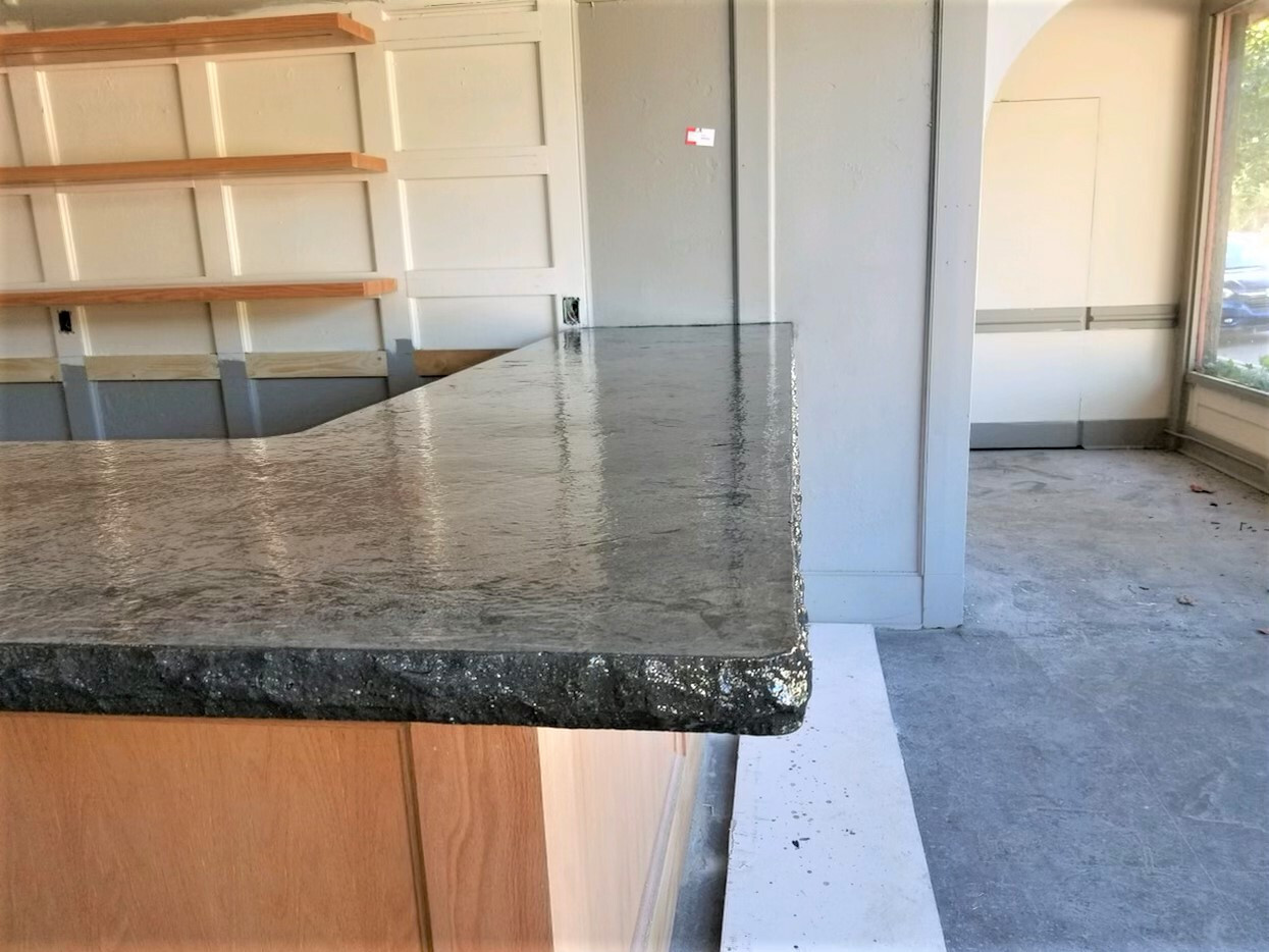 Concrete Countertop Edge Form - Standard Split Stone - by Walttools