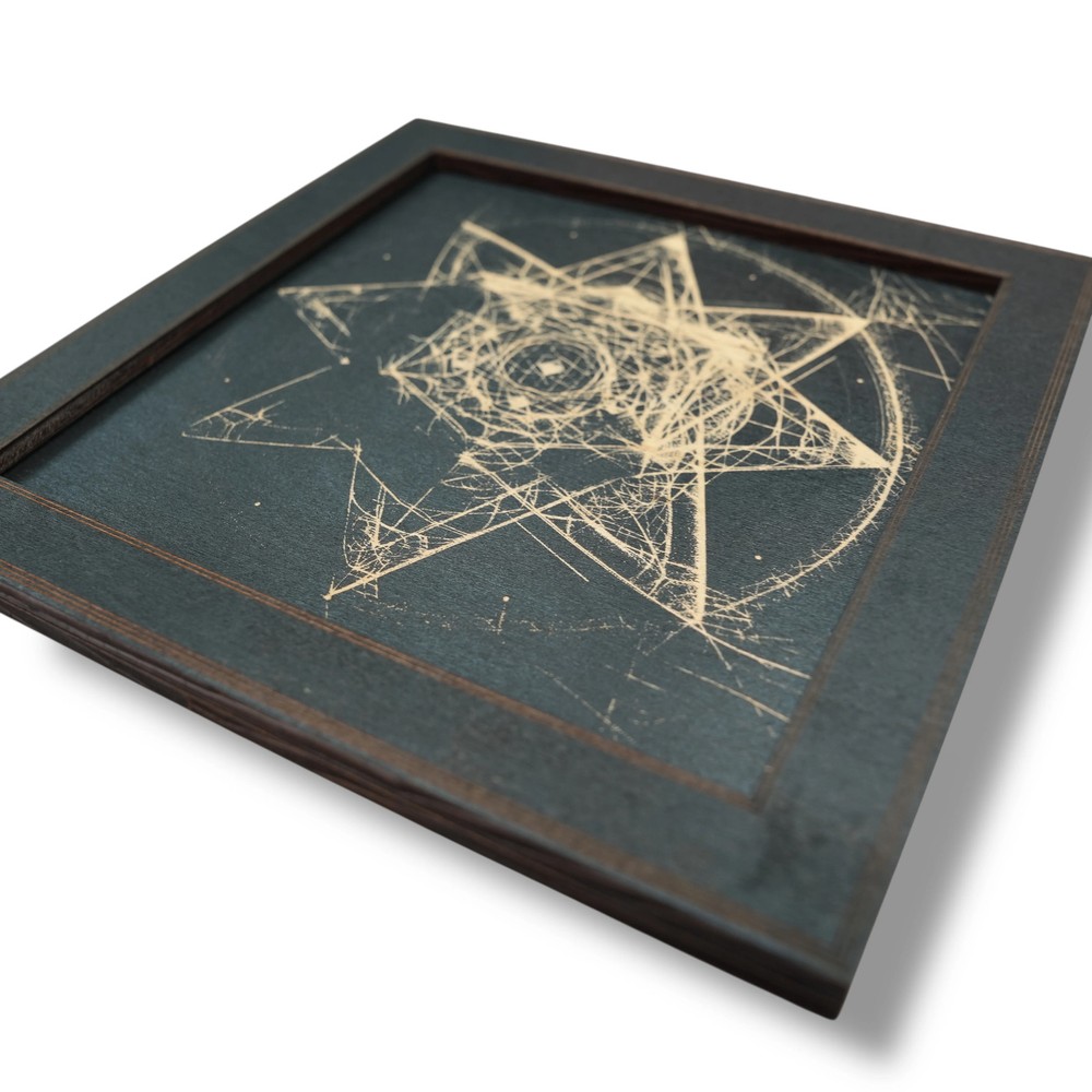Framed Art - Organic Merkaba