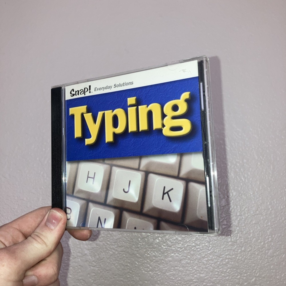 Topics Snap! Typing Tutor Keyboard Software PC 95 98 ME NT 2000 XP CD-ROM Snap
