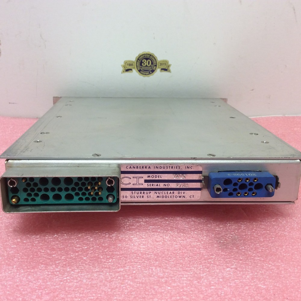CANBERRA Industries Inc Amplifier model 1415 NIM Computer Module STURRUP NUCLEAR