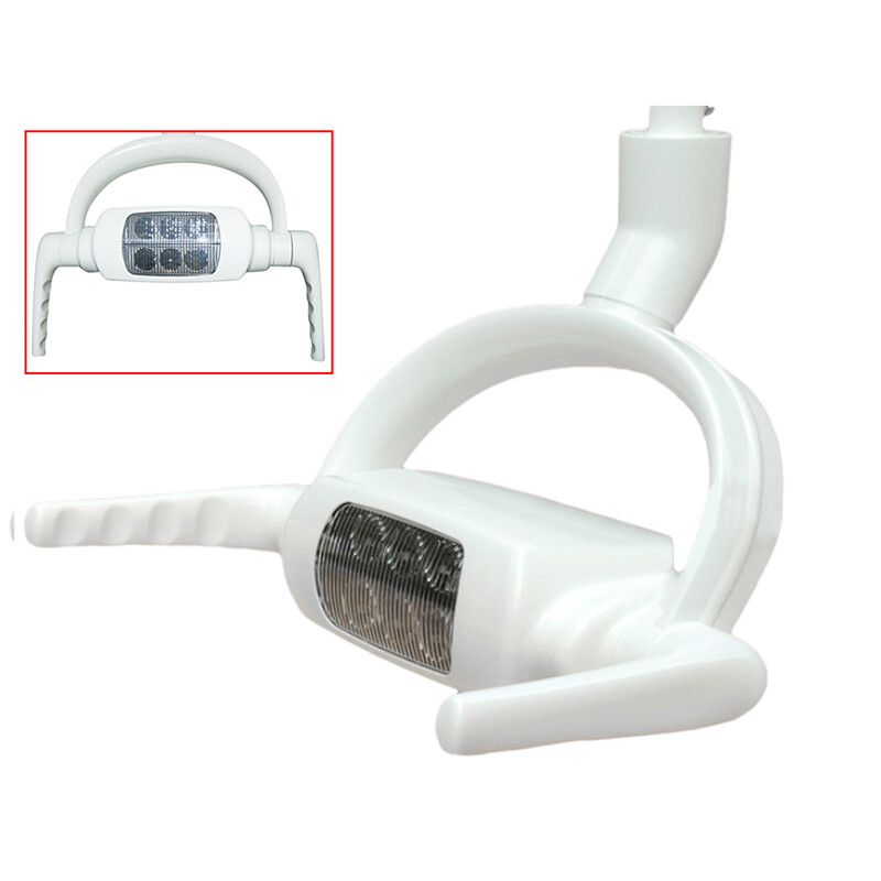 360° Ceiling-Mounted Dental Operating Sensor Shadowless Cold Lamp JH-06+6 LEDs