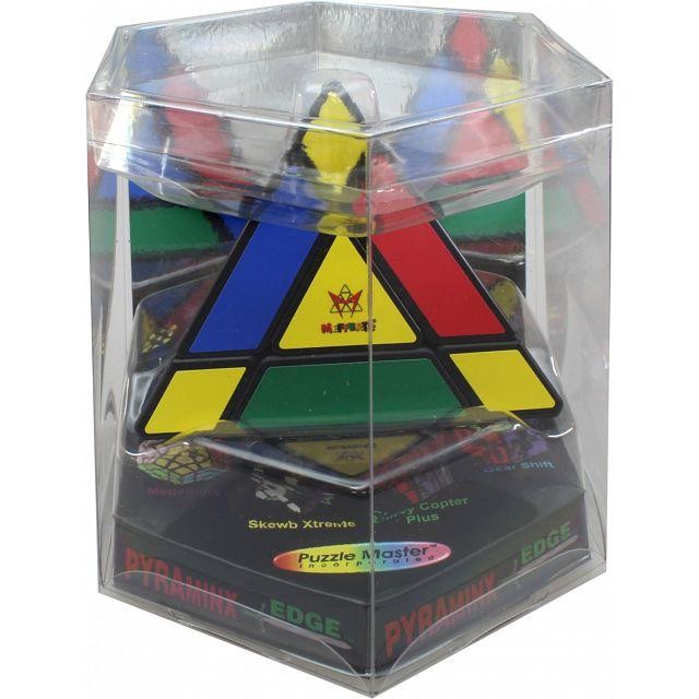 Pyraminx Edge Black Base - Meffert's Rotation Puzzle Brainteaser
