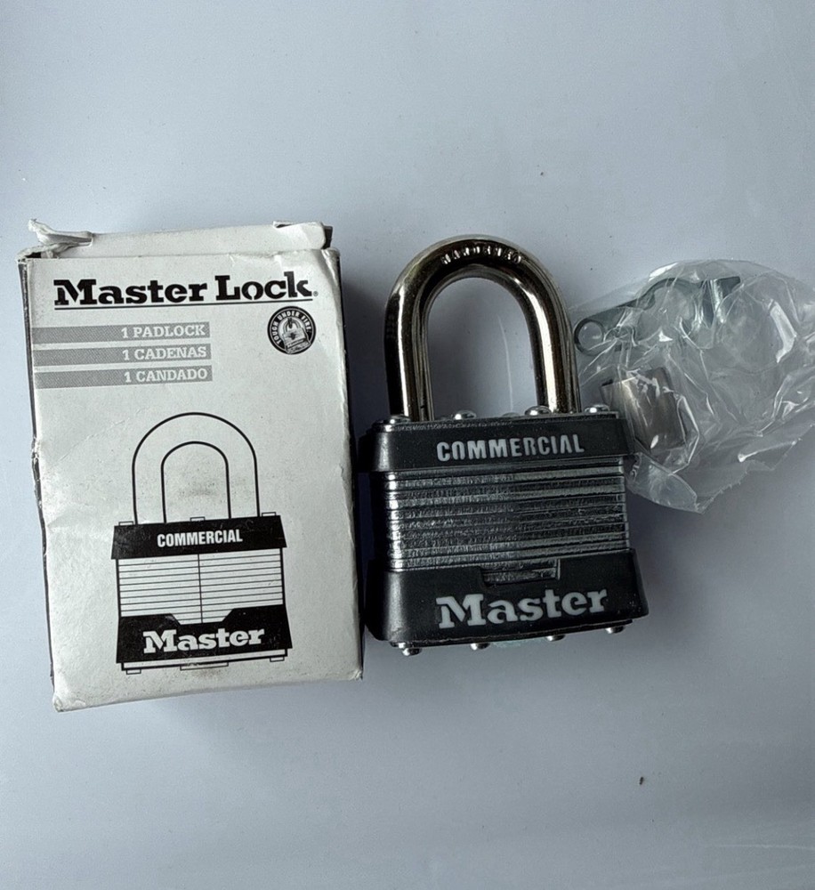 Master Lock #21WO Re-keyable Padlock without Core 4 Pack
