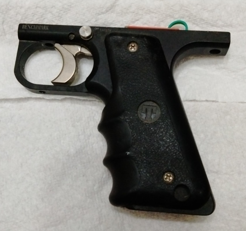 Benchmark Single Trigger Automag Frame Paintball Grips Micro Switch Mod