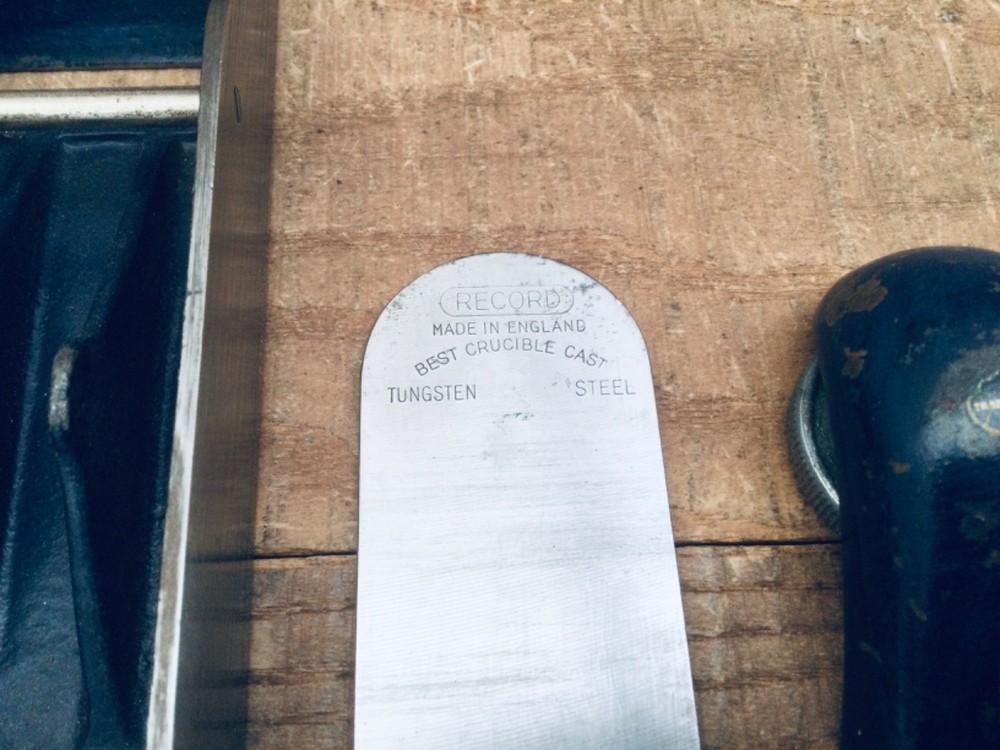 Vintage Record Block Plane