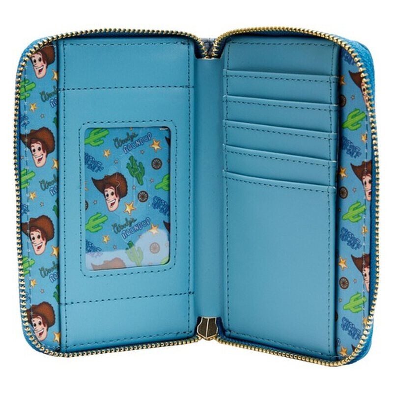 Toy Story Wallet Woody's Roundup Zip Around Loungefly Disney LACC EXCLUSIVE NWT