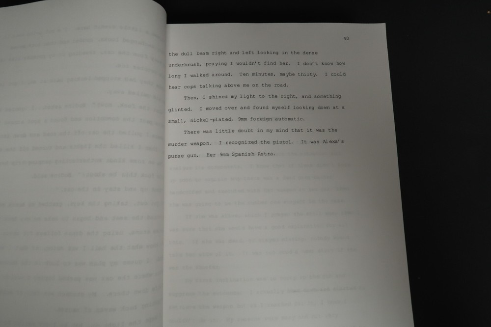 White Sister Original Book Script Stephen J. Cannell Scully Studios Collection