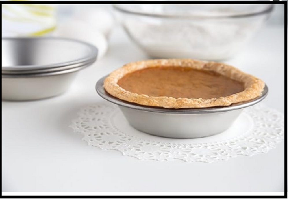 Fox Run Pie Pan Set, Tin-Plated Steel, 5-Inch, 4-Piece