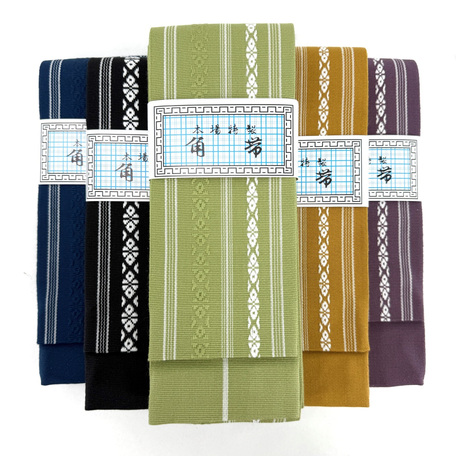 E-BOGU Traditional Japanese Kaku OBI Kimono Belt for Iaido (Made in Japan)