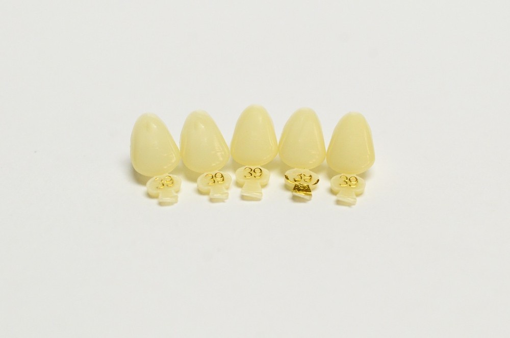 DENTAL POLYCARBONATE TEMPORARY CROWNS #39 (ULC) UPPER LEFT CUSPID 5/PACK