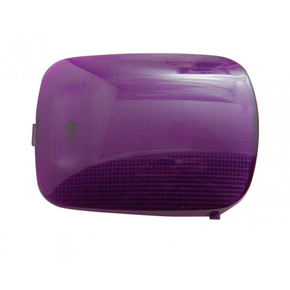 2006 Peterbilt Rectangular Dome Light Lens - Purple