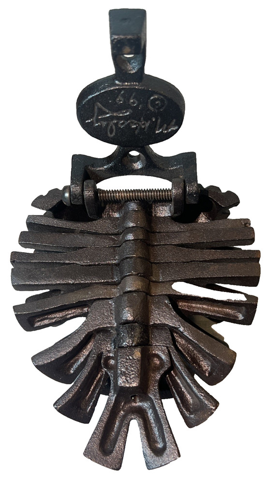 Michael Healy Pinecone Solid Brass Door Knocker - Oiled Bronze (Large Premium)