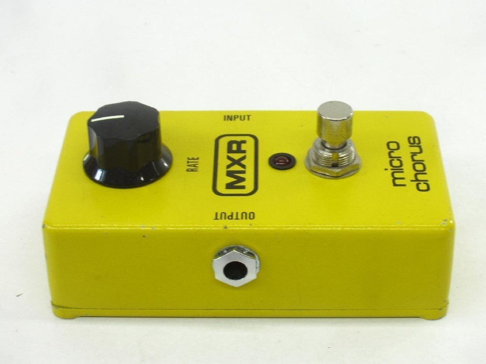 MXR Micro Chorus Guitar Effects Pedal Simple One-Knob Used