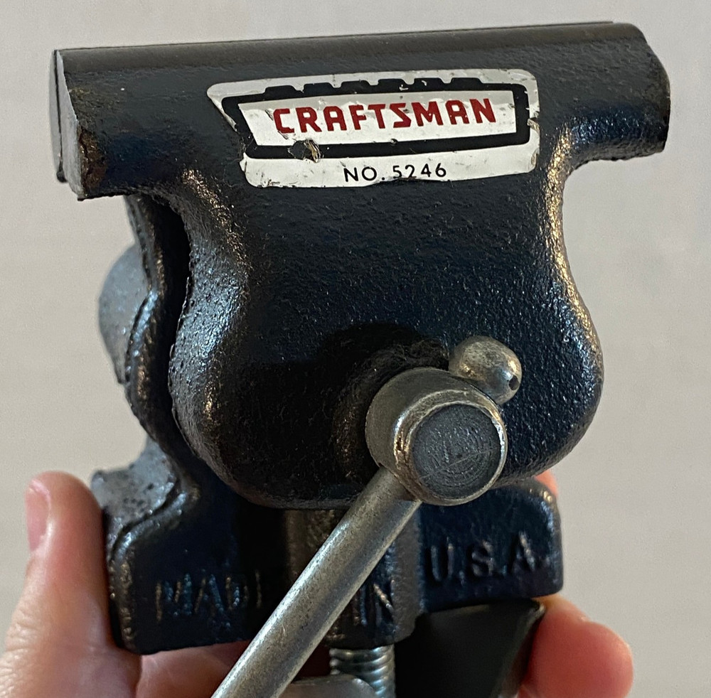 CRAFTSMAN 5246 CAST IRON VISE