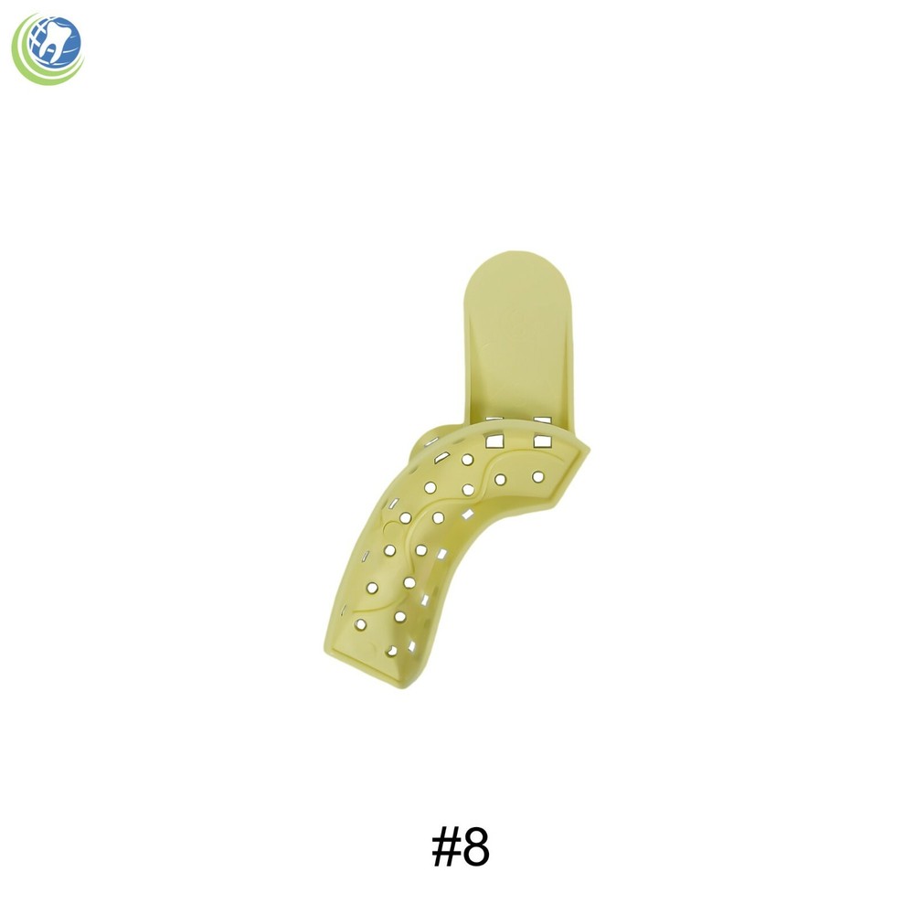 Dental Plastic Disposable Impression Trays Perforated Autoclavable Assorted 10PC