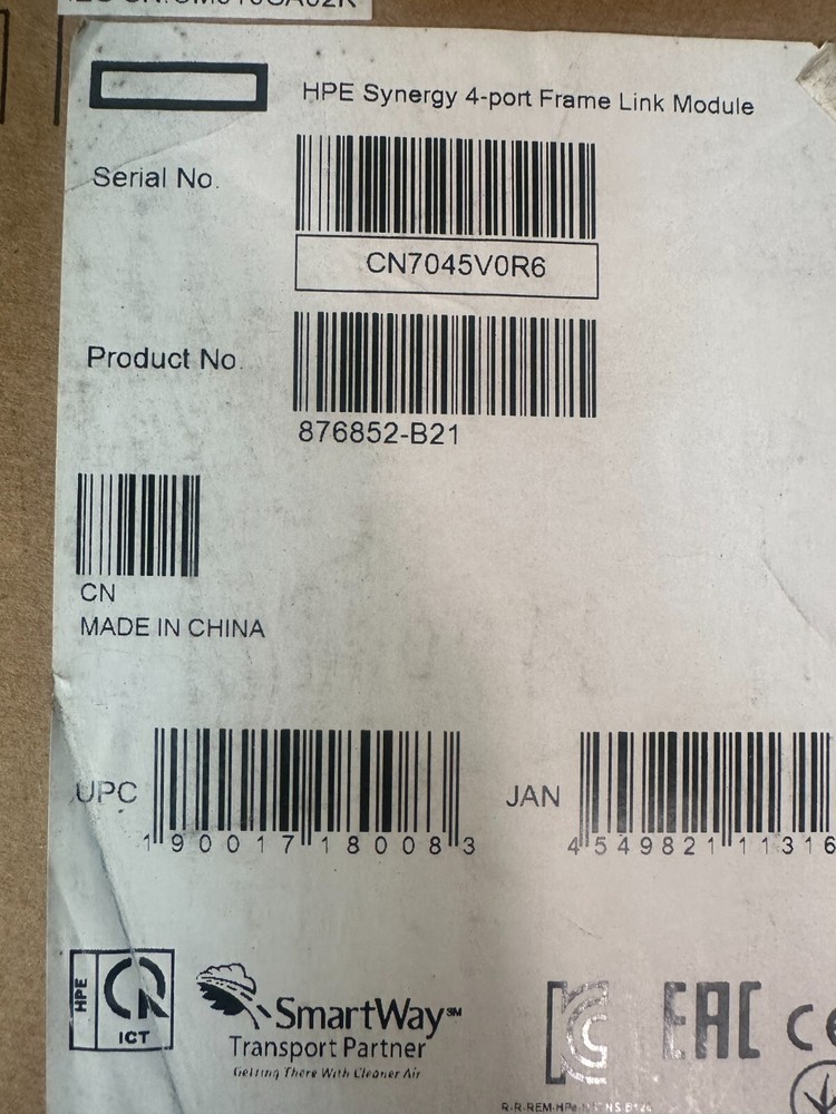 876852-B21 HPE Synergy Frame Link Module