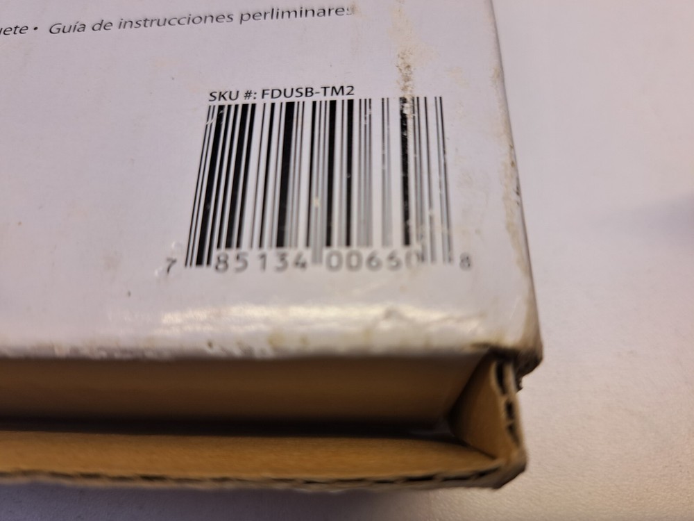 Smart Disk Fd-05PUB USB External 3.5" 1.44 MB Floppy Disk Drive - TESTED