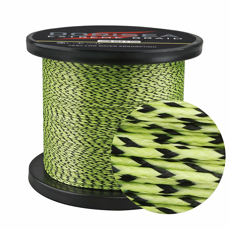 Dorisea 100M-2000M Spotted Extreme PE Dyneema Braided Fishing Line 10LB-300LB US