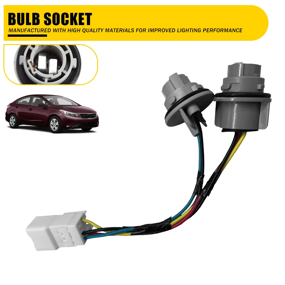 For 2017-2018 Kia Forte Tail Light Wiring Harness Socket & Wire 92470-B0600