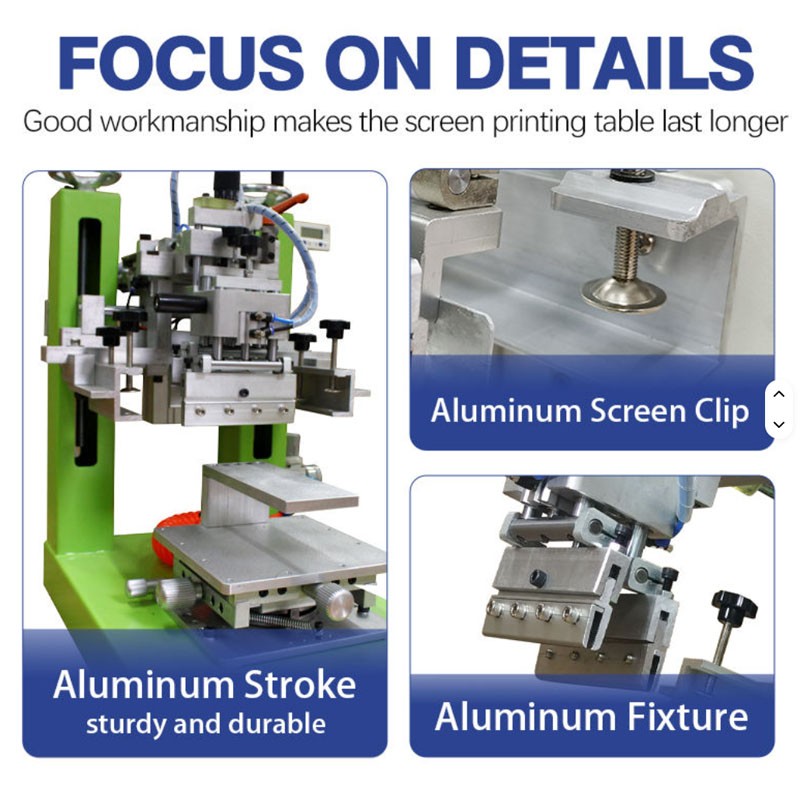 Multifunctional Pneumatic Cylindrical Semi Automatic Screen Printing Machine