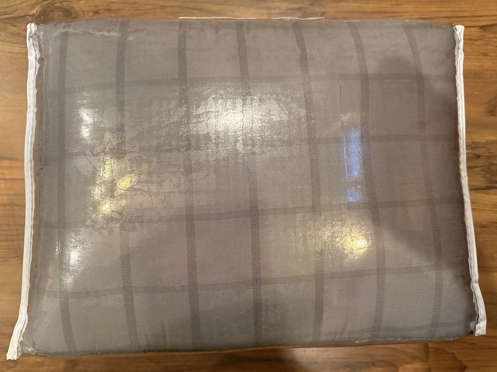 Dawn Bedding & More 6 pc Set (TWIN) Comforter Grey Square Pattern