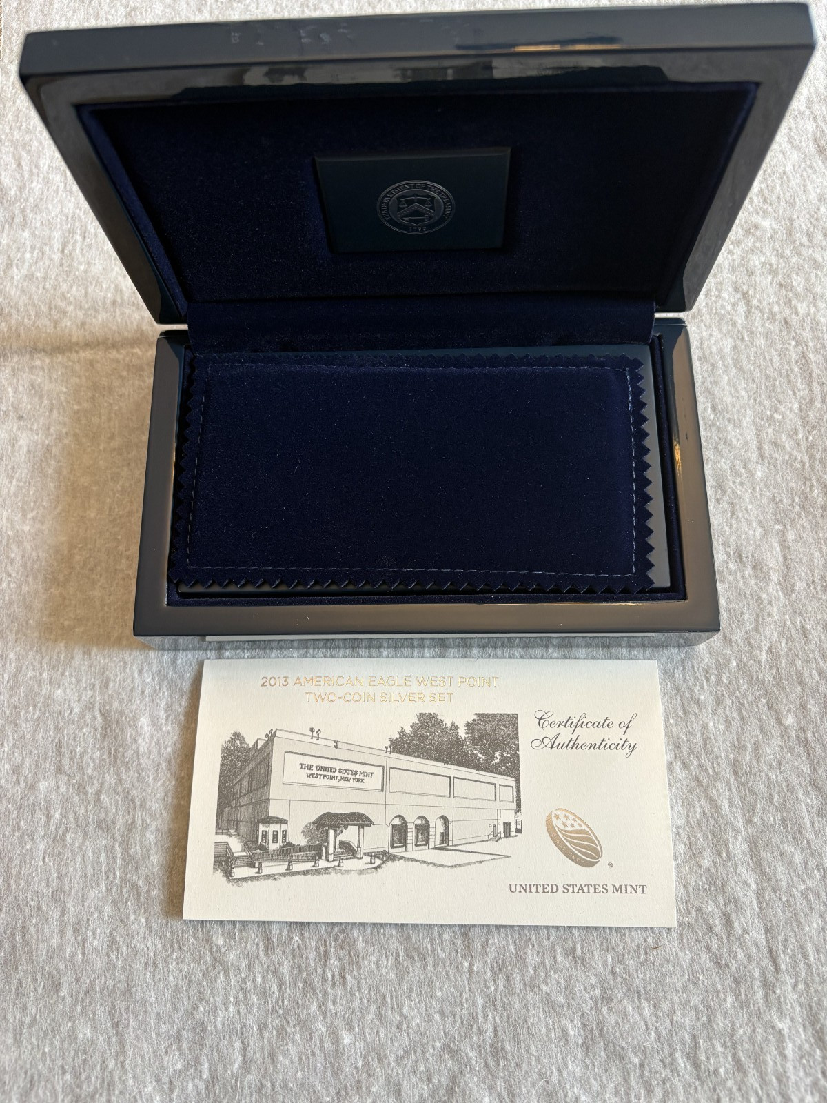 2013 American Eagle Silver W Reverse Proof & Enhanced Uncirculated Two-Coin Set