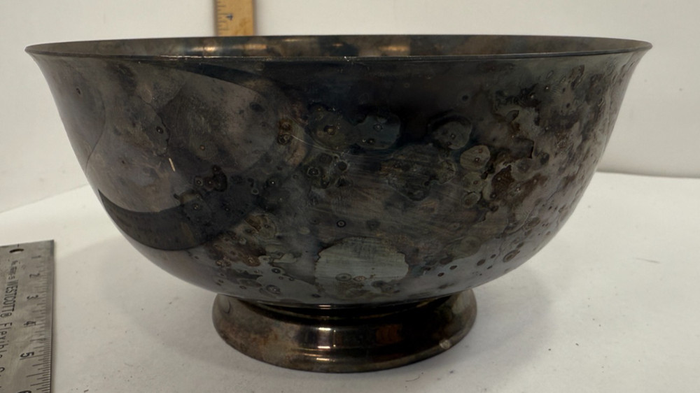 Reed And Barton Silver Plate Footed Bowl 104