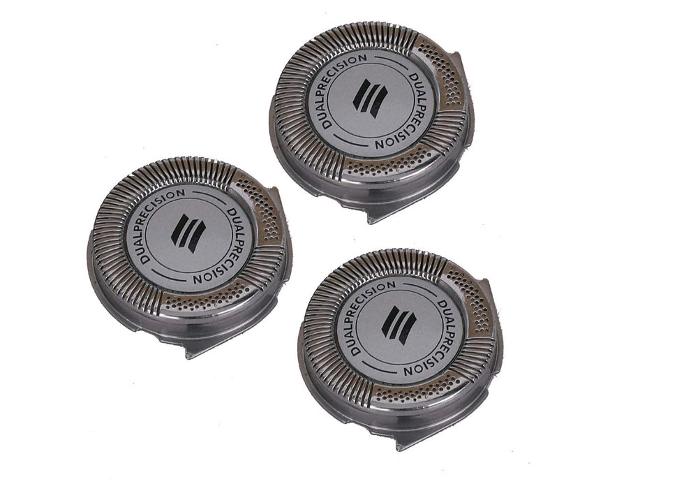 Philips Norelco HQ8 Replacement Men's Electric Shaver Heads with Dual Blades