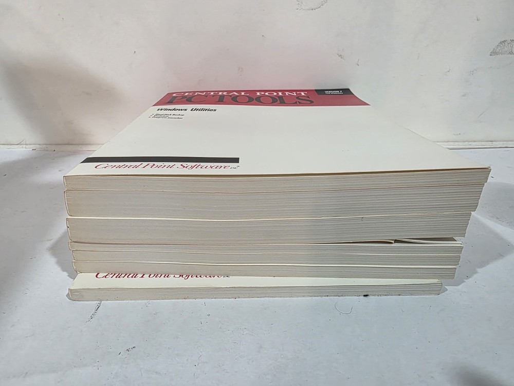 Vintage Central Point PC Tools Utility Software V7.1 Full Kit