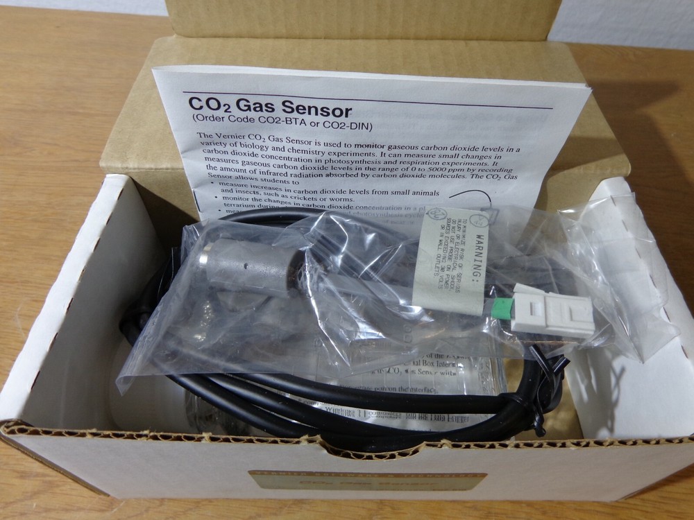 Vernier Software CO2-BTA Carbon Dioxide Gas Sensor