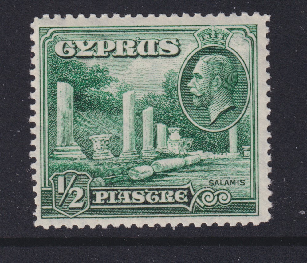 CYPRUS, 1934 1/2pi. Marble Forum, lhm.