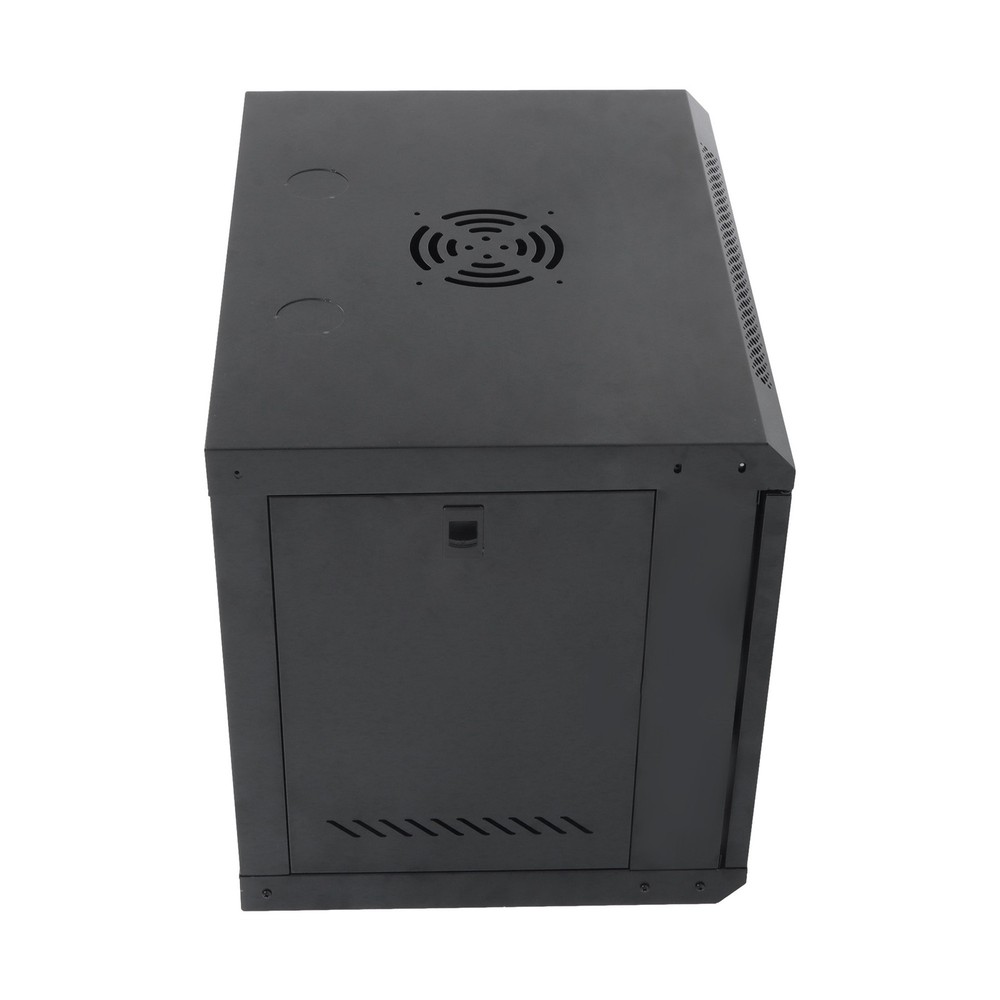 9U Server Rack Enclosure Wall Mount Network Cabinet Enclosure 15.5'' Deep Lock