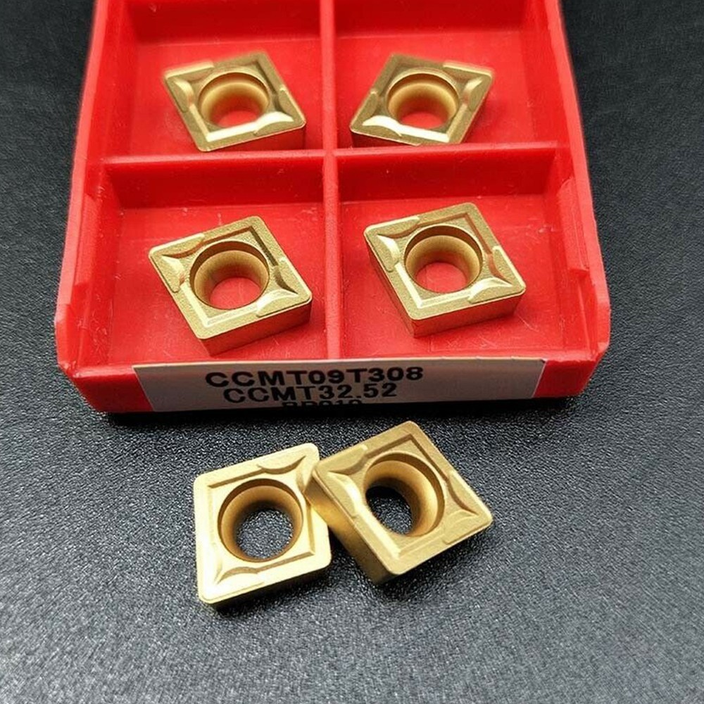 Tool Carbide Insert Practical Versatile 10pcs CCMT09T308 CCMT32.52 CNC