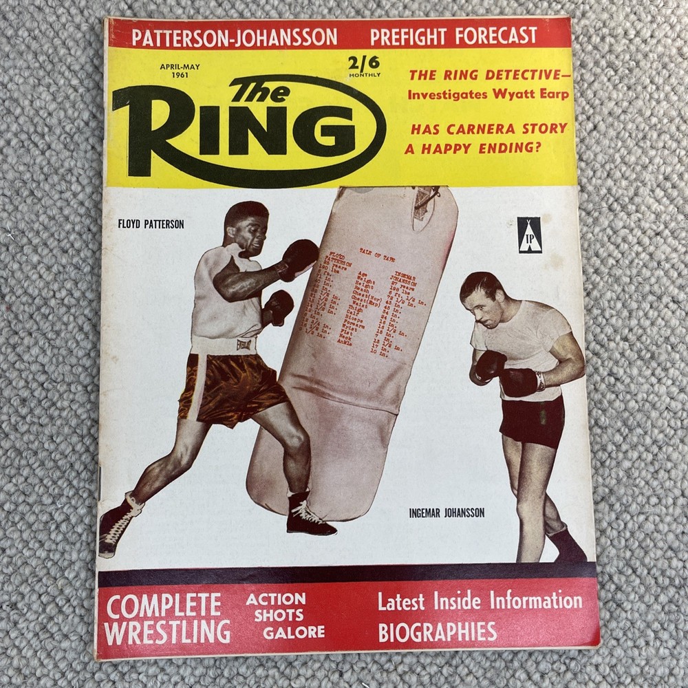 1961 The Ring Boxing Magazine FULL YEAR Bundle X 12 Issues Muhammad Ali