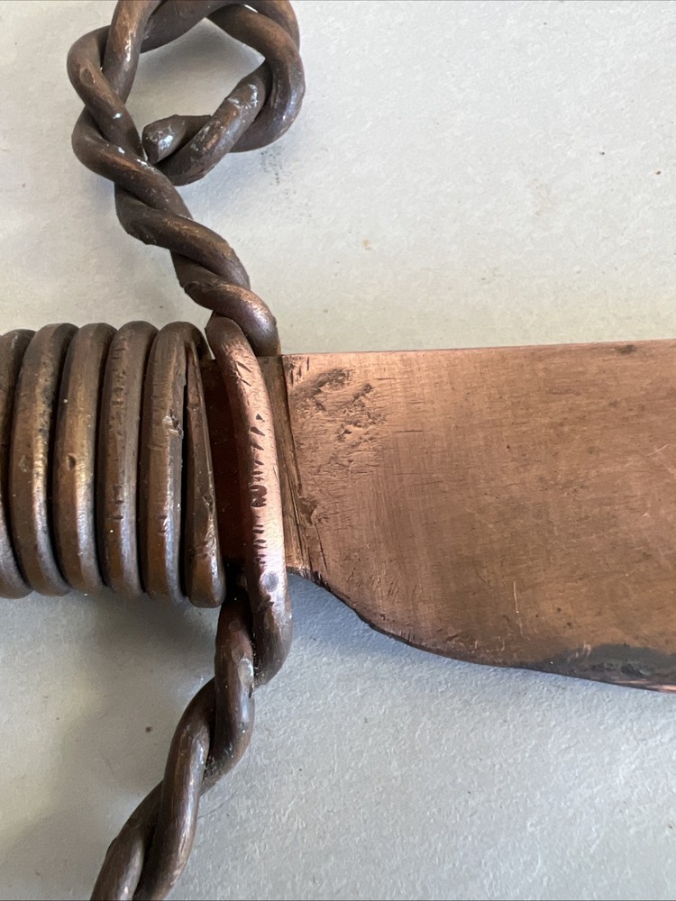 Vintage Handmade Copper Knife