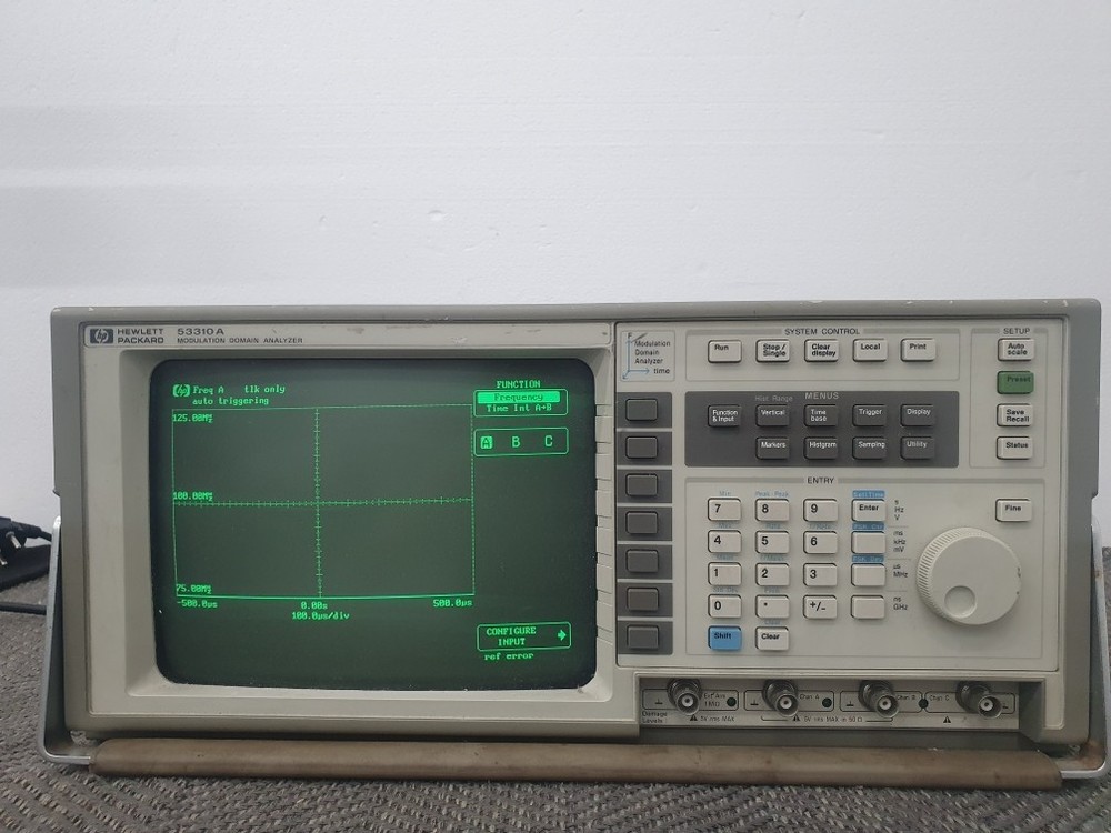HP 53310A Modulation Domain Analyzer, Opt 001/010/031