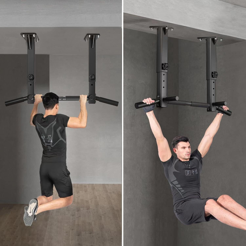 Ceiling Wall Mount Pull up Bar, Ceiling Mounted Chin up Bar, Joist/Beam Wall Mou