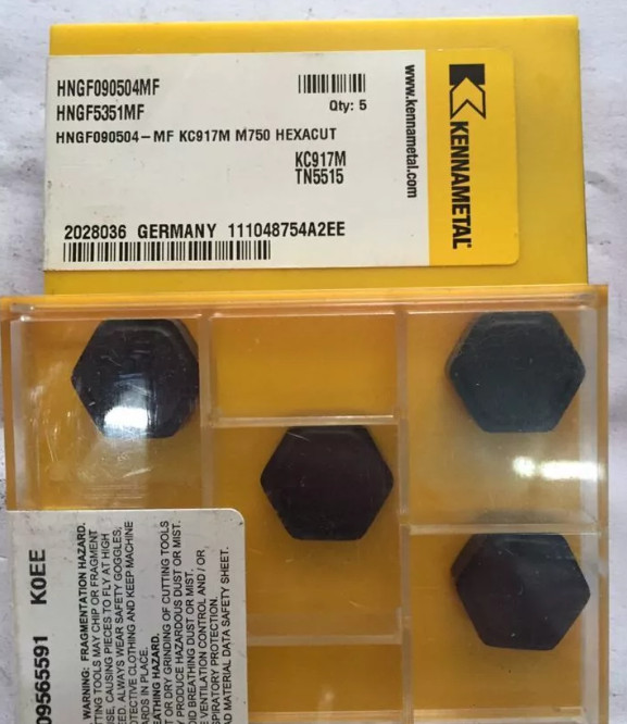 5 PCS  ORIGINAL  INSERTS HNGF090504MF KC917