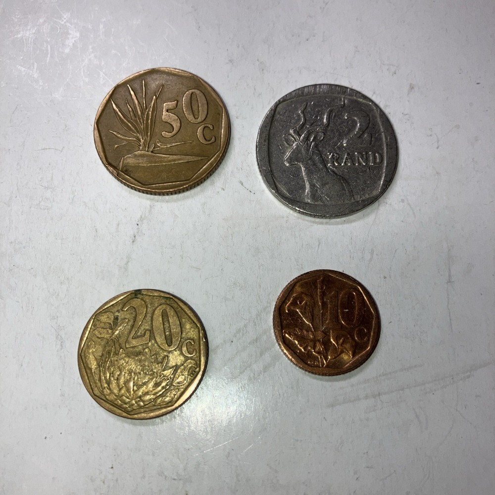 SOUTH AFRICAN type coins--22 different
