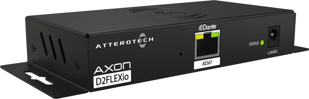 QSC Axon D2FLEXio Dante/AES67 Networked Audio Interface (/RT6-24565-D2FLEXIO-...