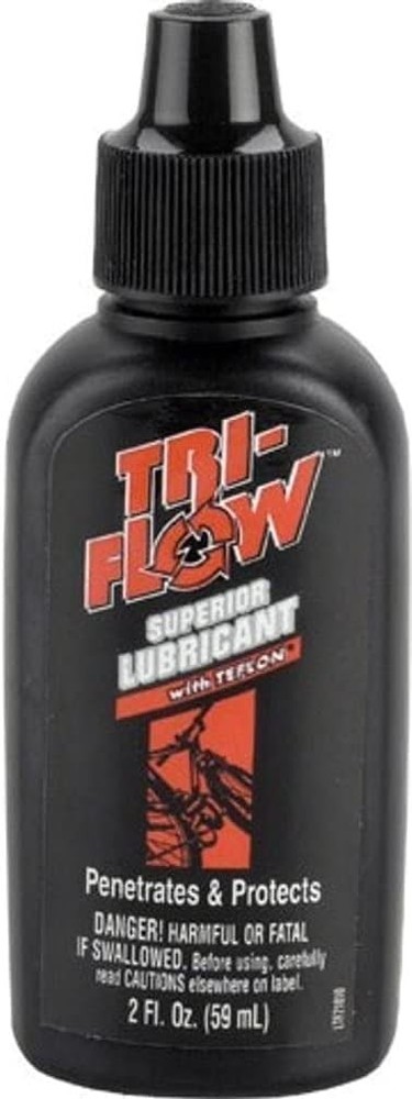 Tri-Flow, 2 OZ Squeeze Bottle, Lubricant with Teflon - 2 Pack
