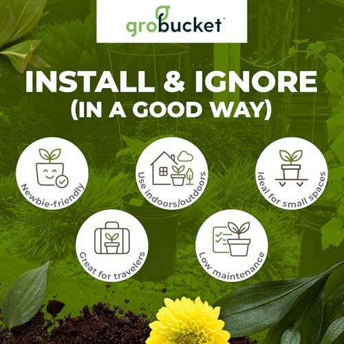 Self Watering Planter Insert w/LifeTested Technology, Water Reservoir & 3 Pack