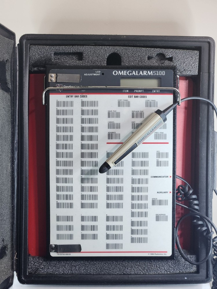 OmegaAlarm 5100 Radionics panel programmer