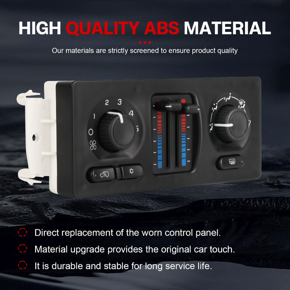 For Chevy GMC Cadillac AC Control Panel Climate Control Module 599-210XD