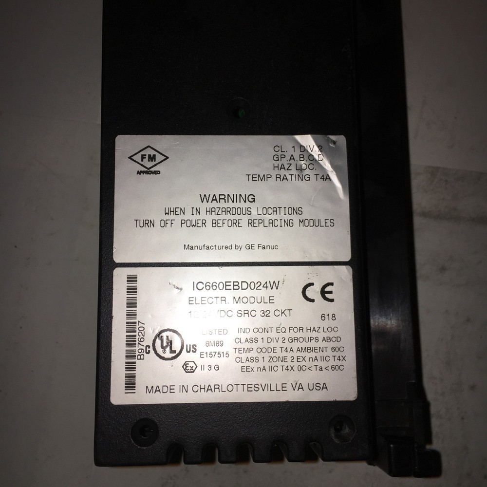 GE FANUC IC660EBD024W ELECTRIC MODULE
