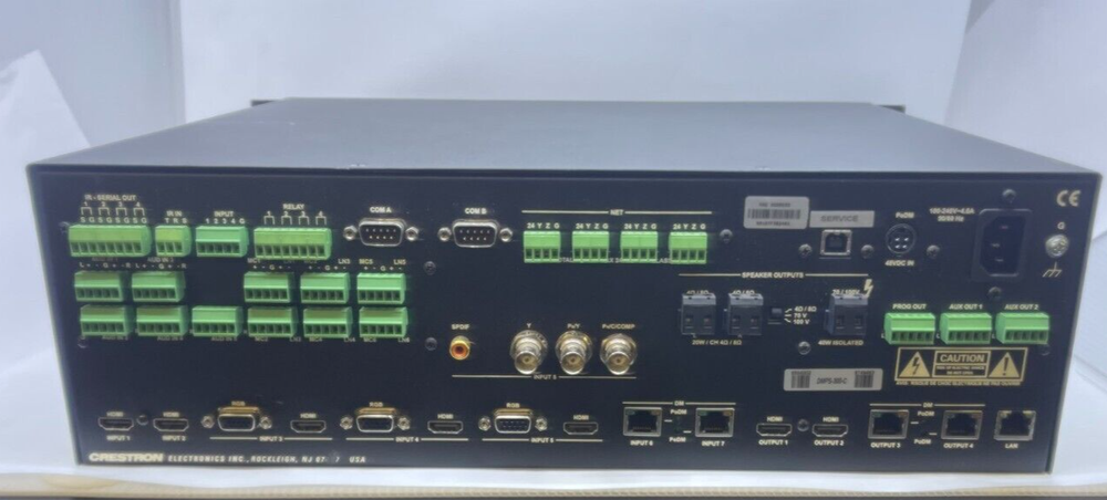 CRESTRON DMPS-300C HDMI DIGITAL MEDIA PRESENTATION SYSTEM