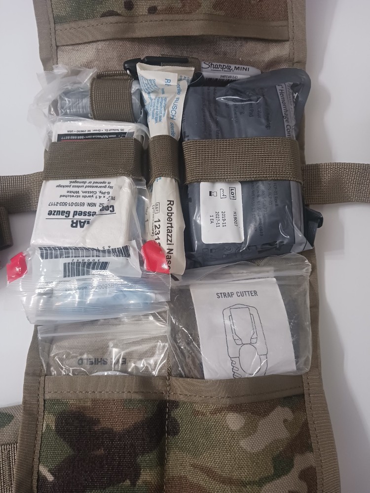 USGI OCP IFAK II First Aid Kit Complete With Extras